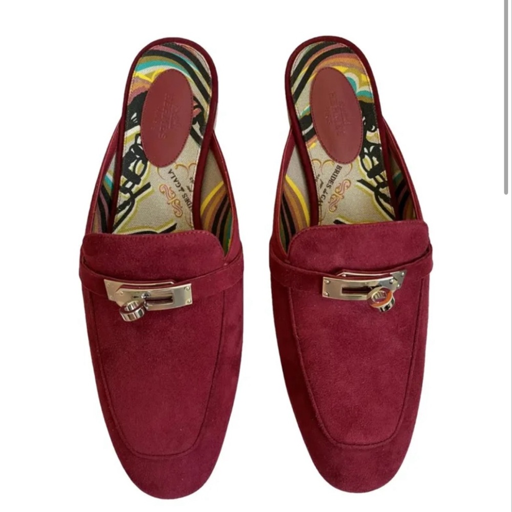 Hermes OZ mules size 6 gently worn